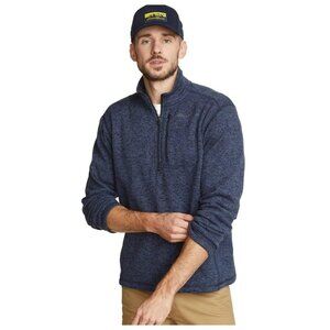 NWT Eddie Bauer Convector ½ Zip Atlantic Navy Blue Sweater sz XL